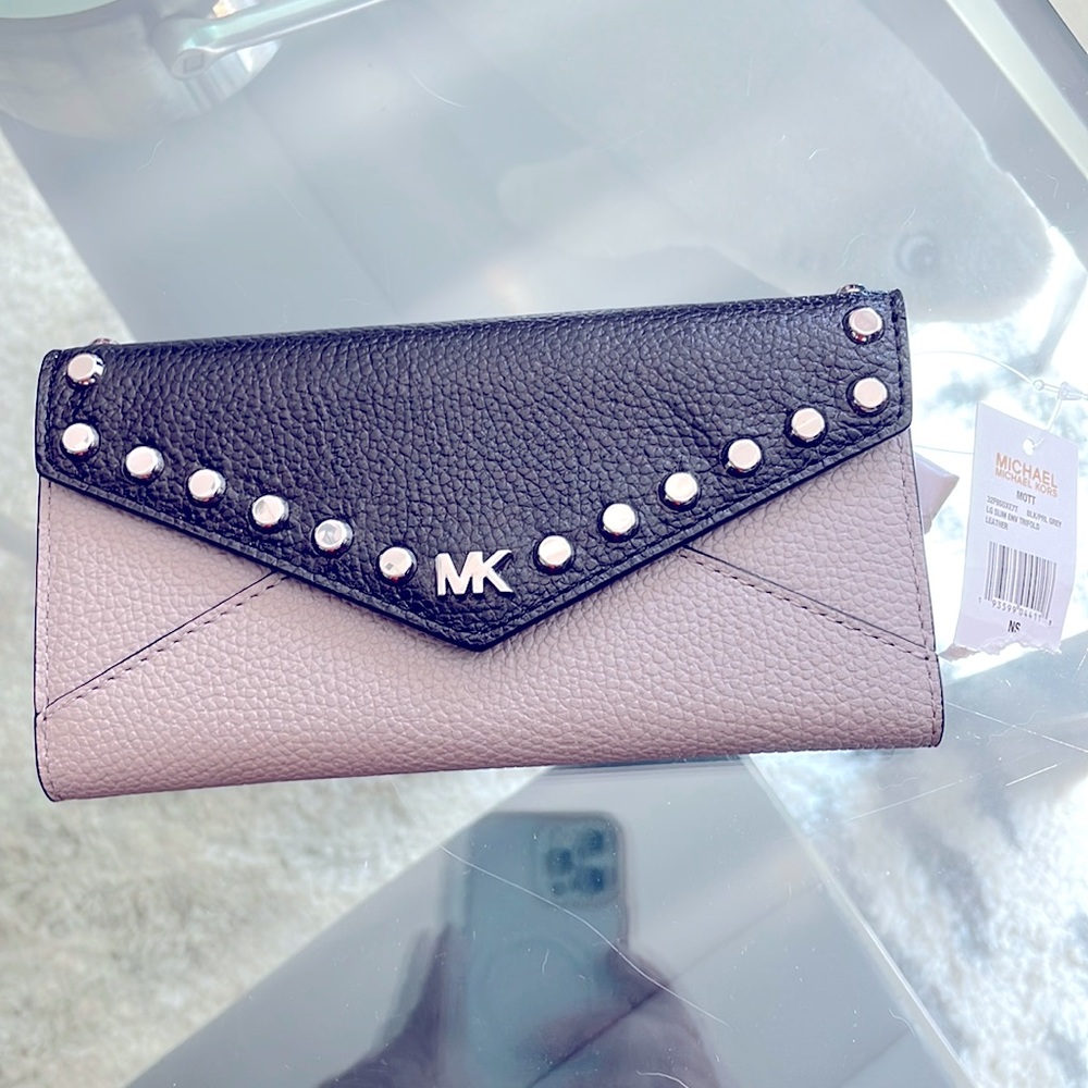 Michael Kors Mott Slim Trifold Wallet